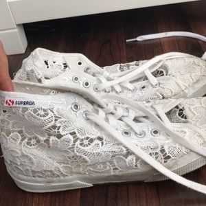 Limited Edition Cotu lace superga sneakers